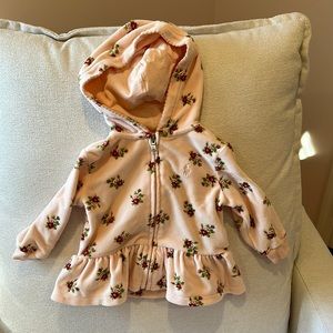 Ralph Lauren baby girl velour track suit